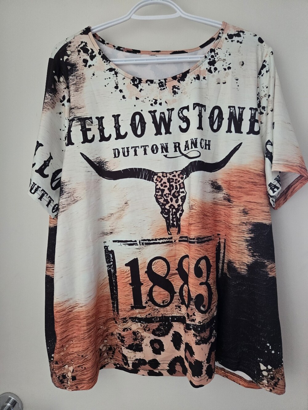 Ladies Yellowstone Dutton Ranch 1883 TShirt - 3 XL